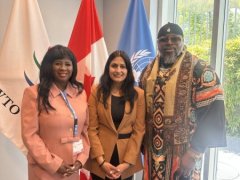 Minister of EDI.  Ketcia and Cesar