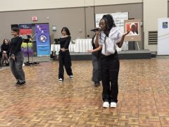 Maeesha-B-performing-new-songs-with-her-dancer