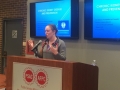 Holly Pankhurst speaking on kidney disease