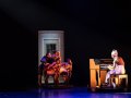 BALLET BLACK, Director Cassa Pancho,
By Whatever Means_ Ballet Black,
Co-commissioned with the Barbican,
Choreography; Mthuthuzeli November,
Lighting; David Plater, 
Costume design; Jessica Cabassa,
Composers; Mandisi Dyantyis, Mthuthuzeli November, Nina Simone (1954-2002) 
Featuring the voices of the Zolani Youth Choir,
Dancers; José Alves, Isabela Coracy, Alexander Fadayiro, Taraja Hudson, Sayaka Ichikawa, Rosanna Lindsey, Helga Paris-Morales, Ebony Thomas