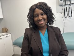 Dr.-Danielle-Brown-Shreves-smiling-before-the-commencement-of-the-event