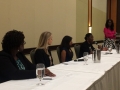 from left to right, Dr. Helen Ofusu, Meagan Tanner, Praveeni Perera, and Barbara Laurenstin