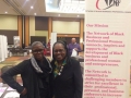 lef to right, Sheron Edey and Sarah Onyango