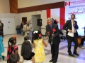 Aburaki welcomed to Ottawa concert with flowers from SCAO little angels