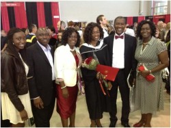Anuoluwapo Oduwole with family