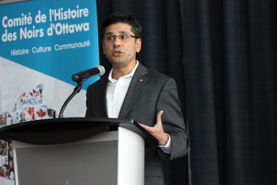 MPP and Attorney General Yasir Naqvi brought greetings from Premier Kathleen Wynne