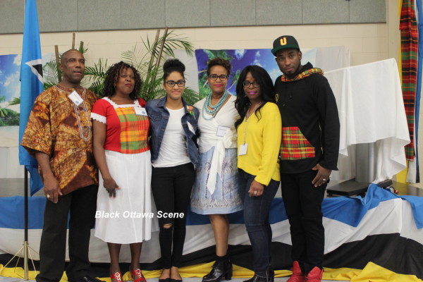 Executive Community members o the St. Lucia Ottawa Association