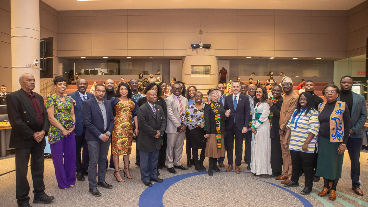 Ottawa City Council celebrates Black History Month