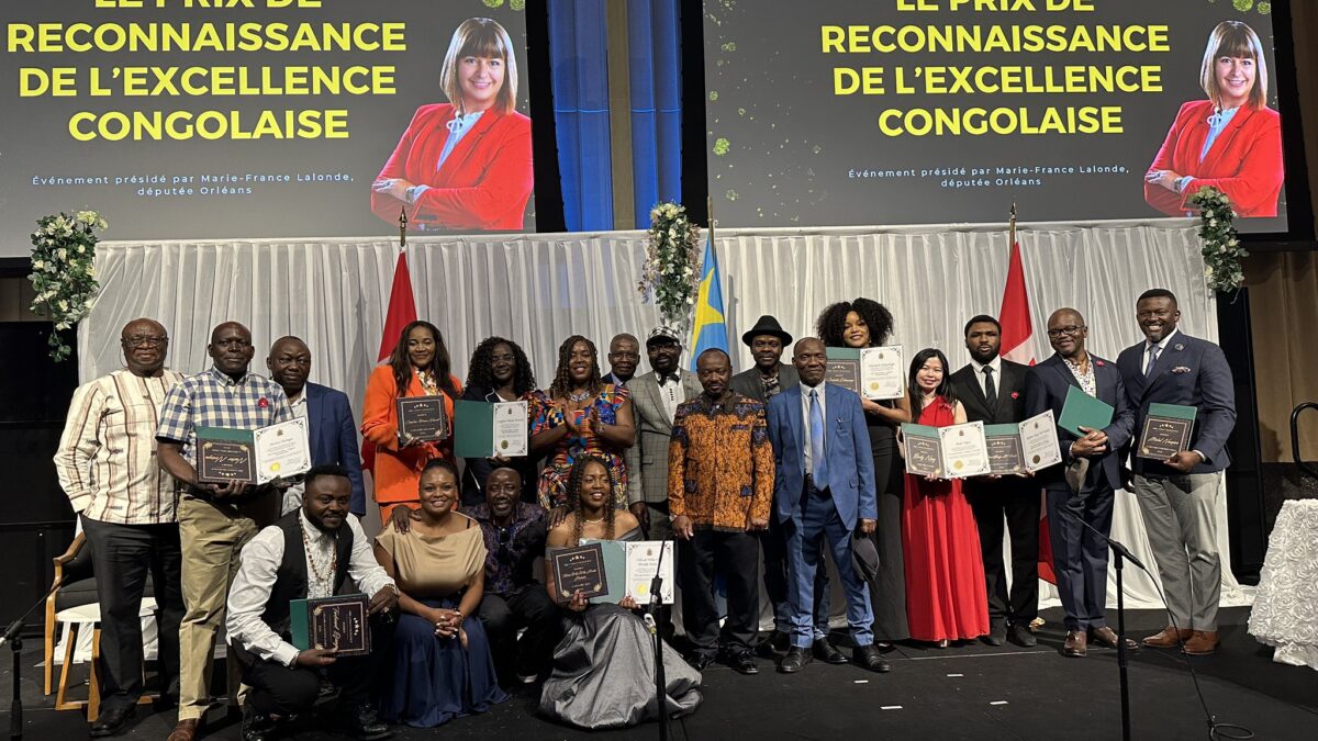 Special awards to outstanding Congolese in Ottawa