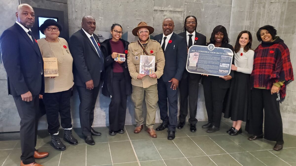 War Museum hosts Remembrance Day memorial for Black veterans