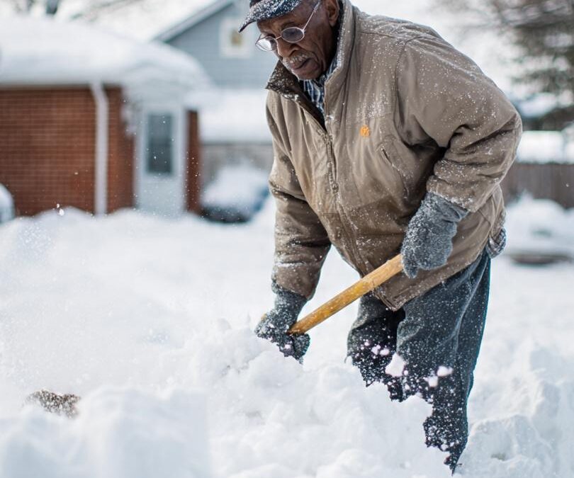 Snow removal safety tips for seniors