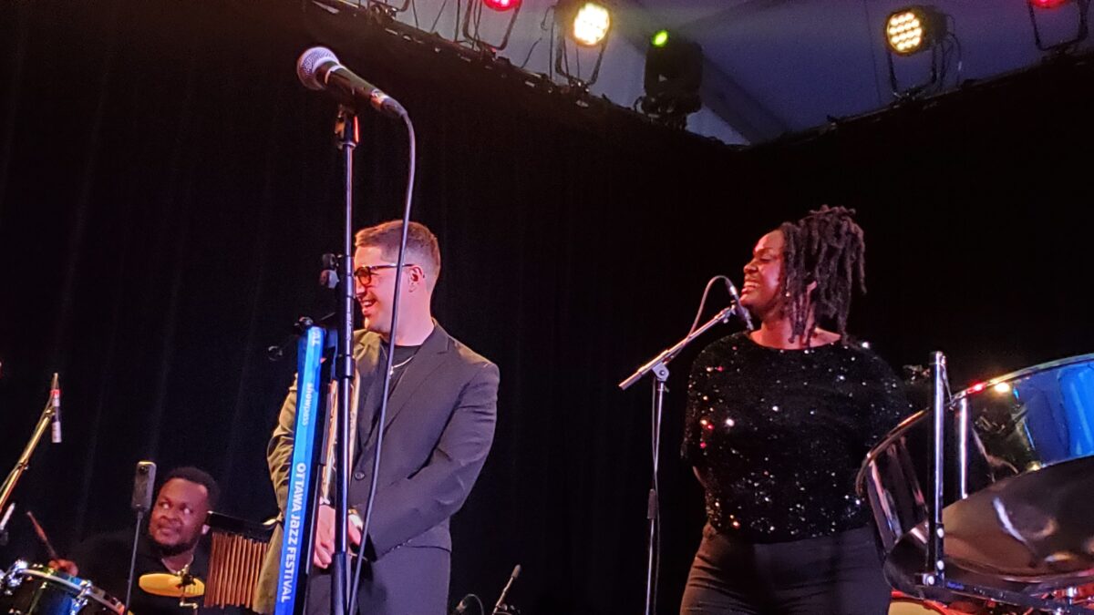 Larnell Lewis and Joy Lapps light up Ottawa Jazz Festival