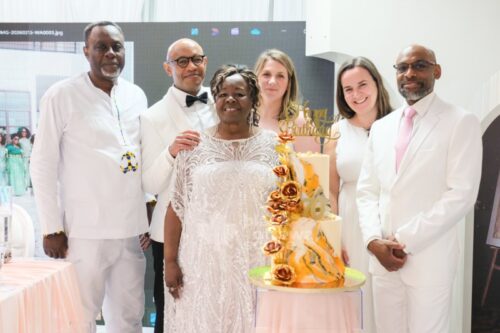 Community and Family Celebrate Phyllis Bourne at 70