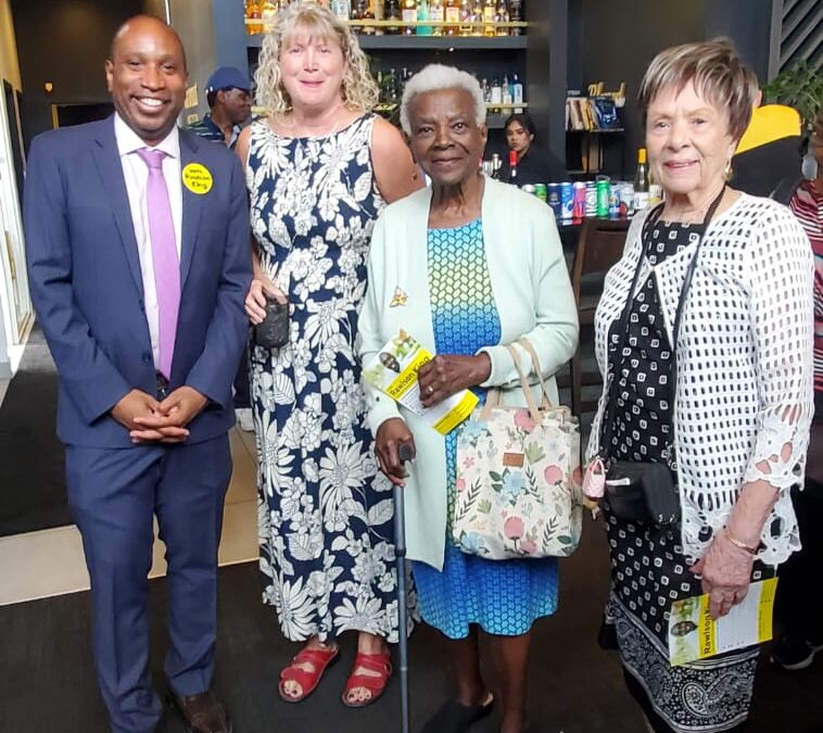 Rawlson King launches municipal election campaign