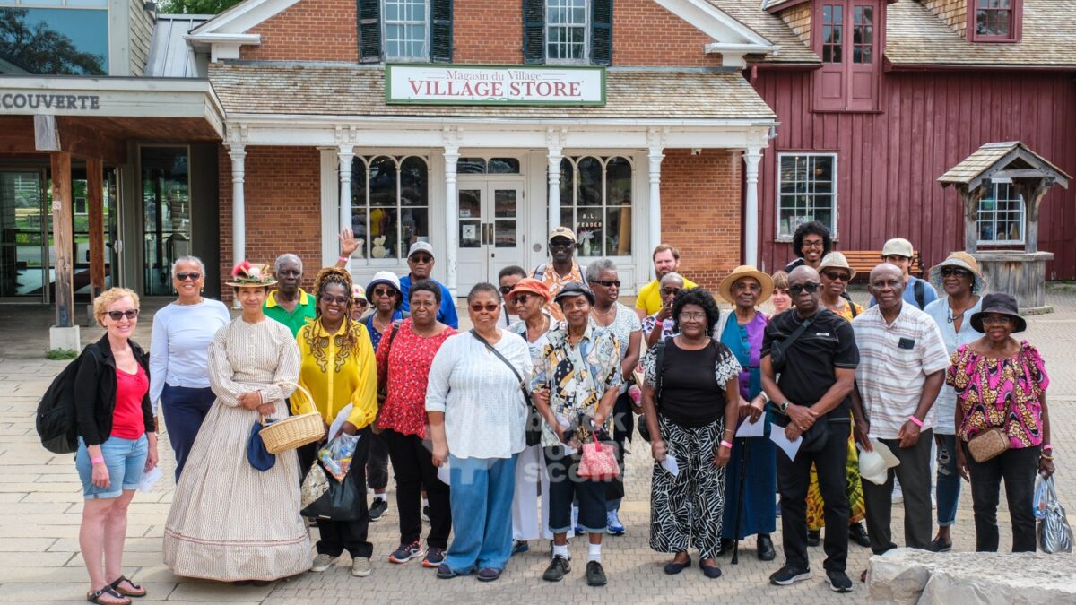 Ottawa Golden Oldies Seniors Club Joins Emancipation Day Celebration at Upper Canada Village